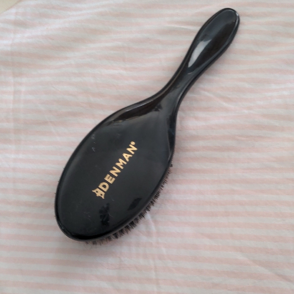 Denman D81M The Style & Shine Medium Nylon/Boar Bristle Brush
